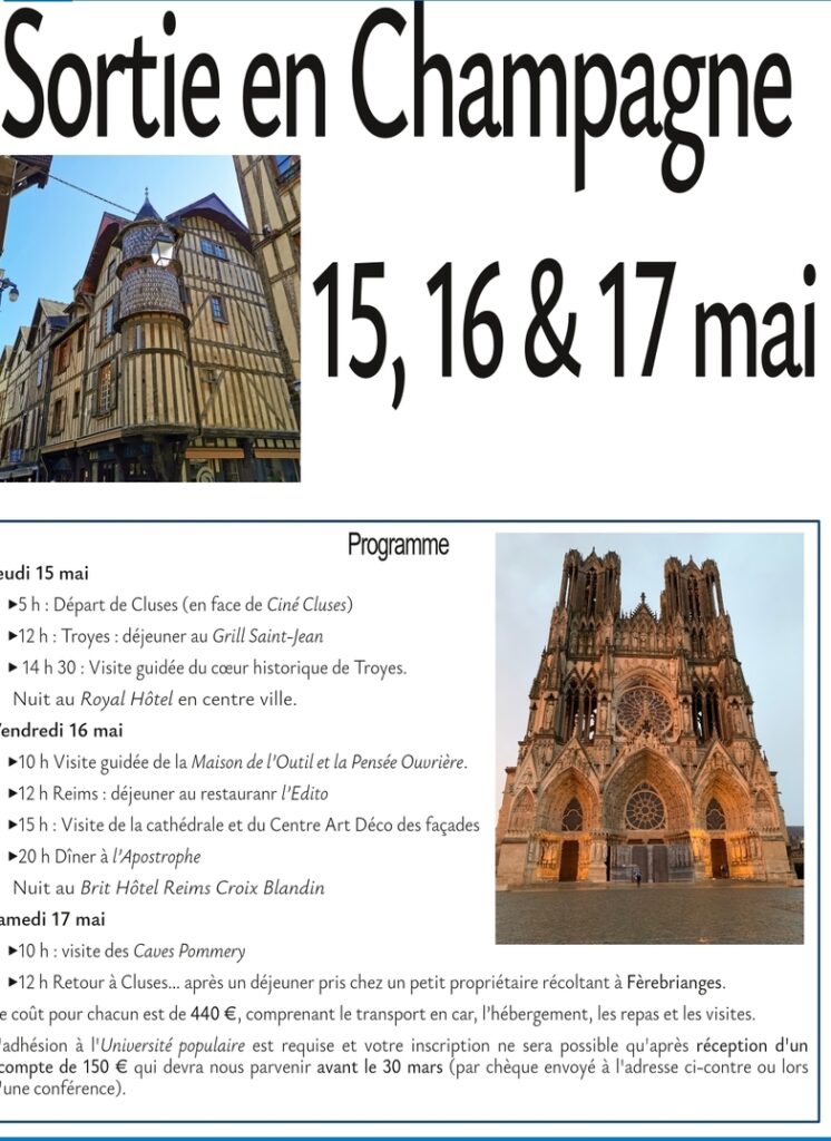 Voyage en Champagne