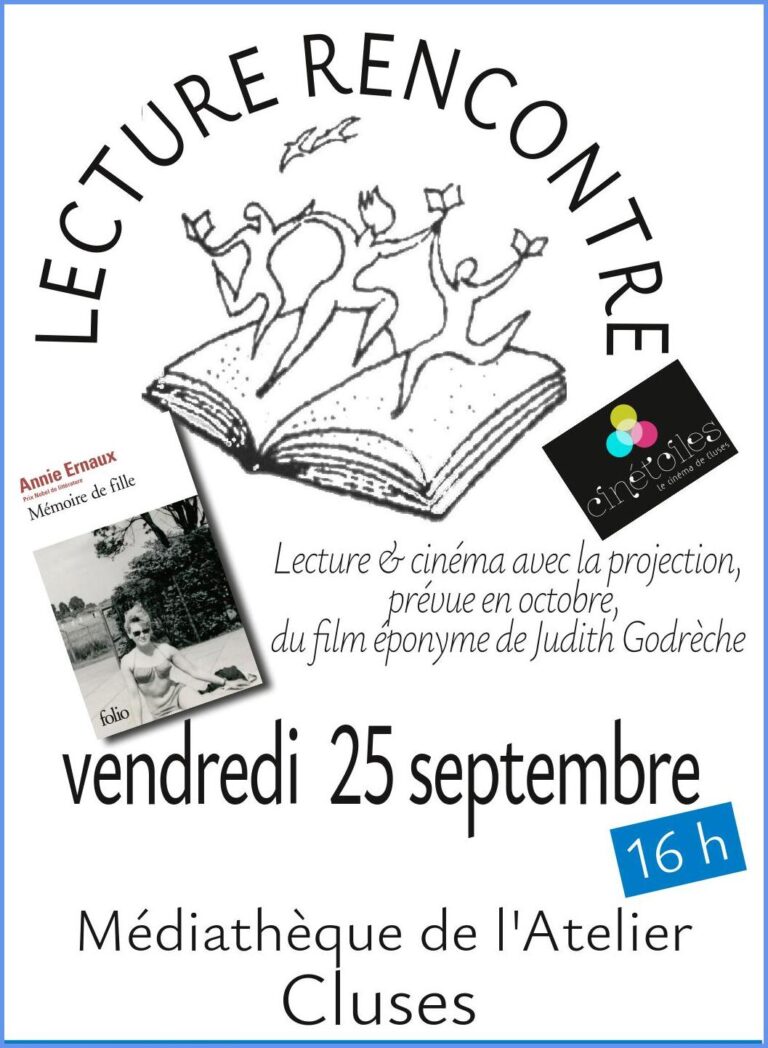 Lecture rencontre du 25 septembre 2026